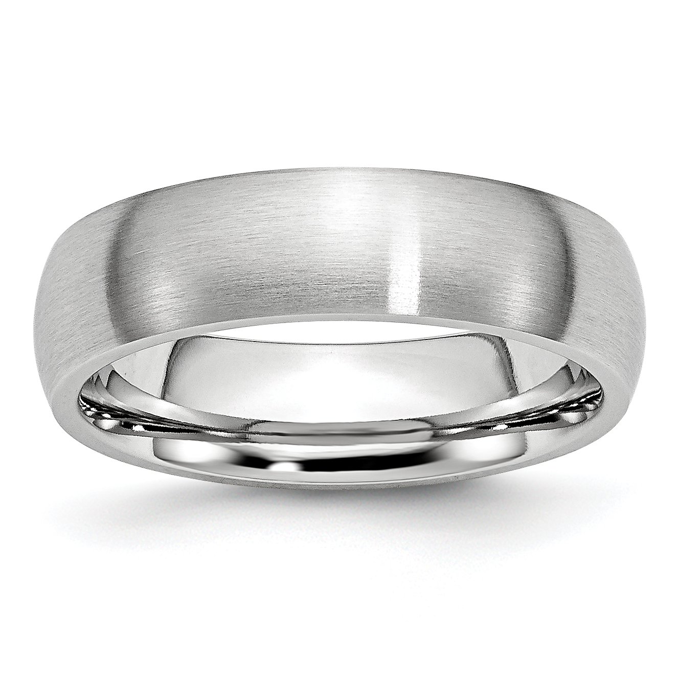 Men's Cobalt Satin 6mm Wedding Band Ring - Comfort Fit Tungsten Carbide Wedding Ring for Men - Perfect for Engagement, Anniversary & Everyday Wear
