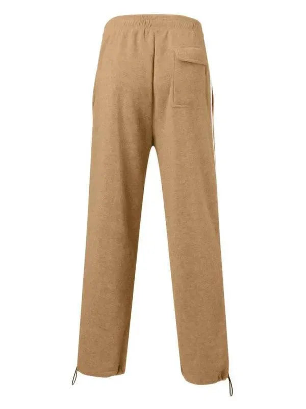Men's Winter Loose Fit Sweatpants - Comfortable Fleece-Lined Joggers for Casual Wear, Lounging & Outdoor Activities