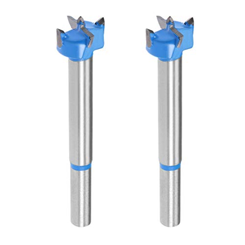17mm Forstner Drill Bit Set - 2pcs for Hinge Boring & Woodworking