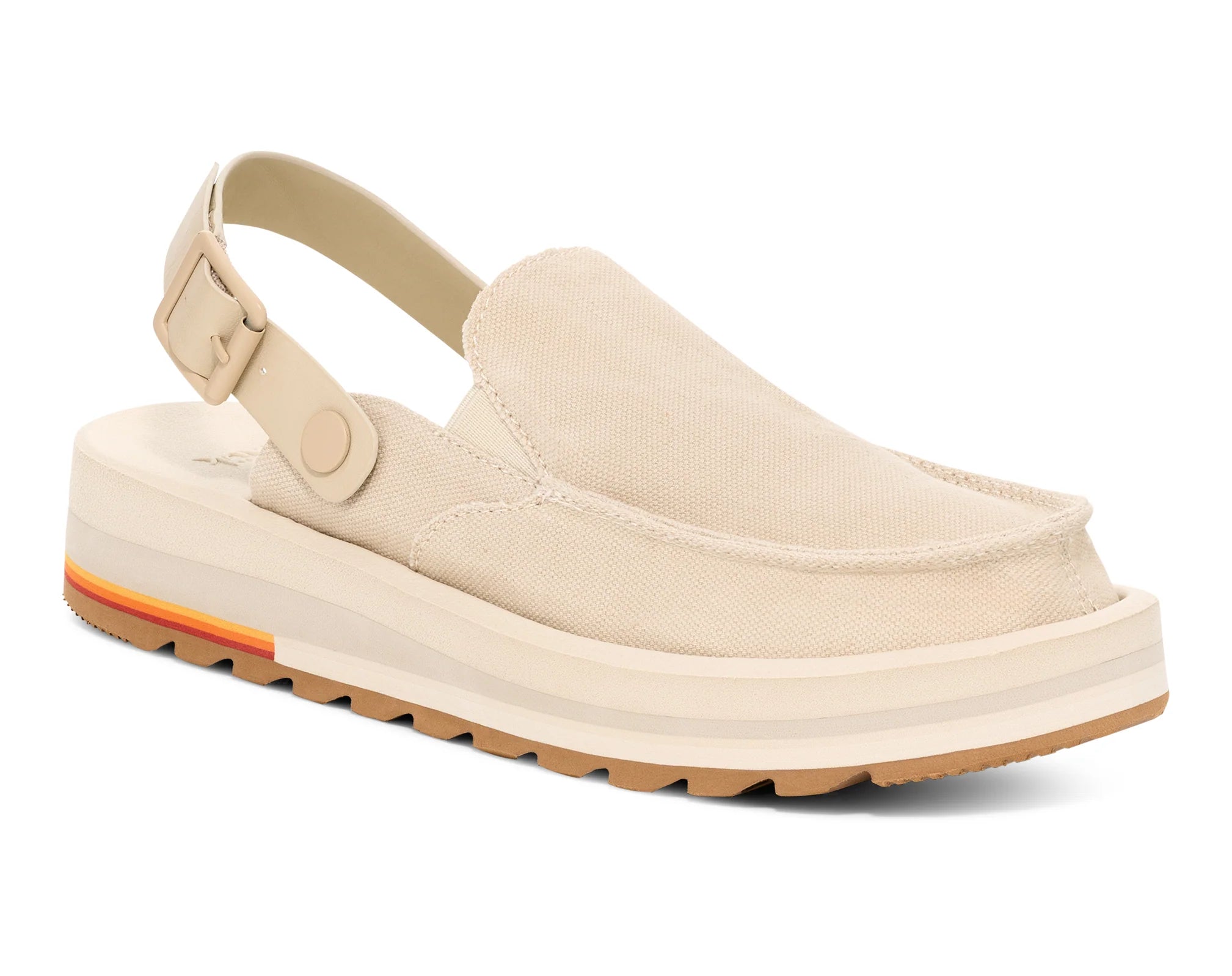 Sanuk Women's Donna Mesa Mule Shoes - Comfortable Slip-On Sandals for Women | Casual Summer Shoes with Arch Support | Perfect for Beach, Yoga & Outdoor Activities