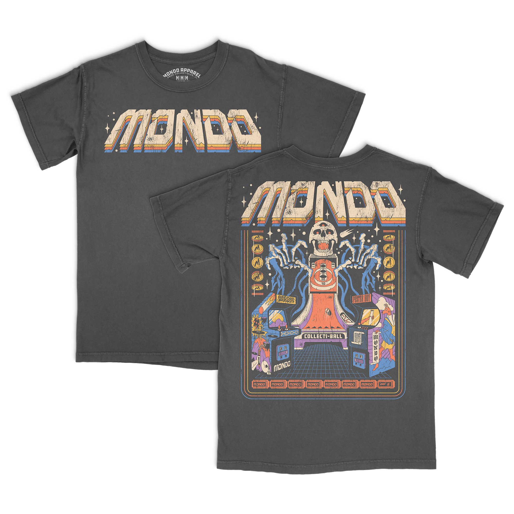 Vintage Mondo Arcade Gaming T-Shirt - Retro Video Game Tee for Men & Women - Perfect for Casual Wear, Gamer Gifts & Arcade Enthusiasts