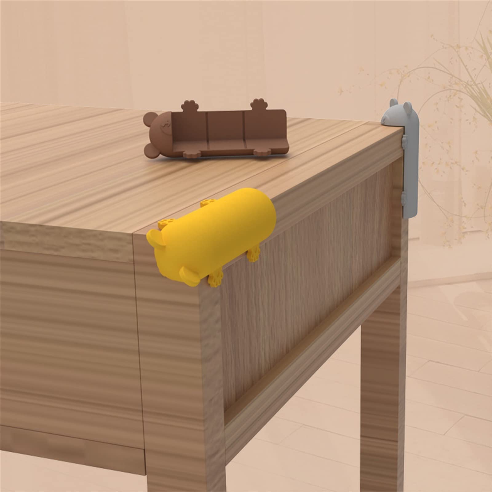 Baby Proofing Corner Protectors - 10 Pack Safety Table Edge Guards for Furniture, Prevent Child Head Injuries from Sharp Corners | Ideal for Home, Office & Nursery Childproofing