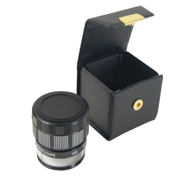 10X Pocket Comparator Reticle #5 - Precision Magnifier for Jewelry, Coins & Stamps Inspection - Portable Magnifying Tool for Hobbyists, Collectors & Professionals
