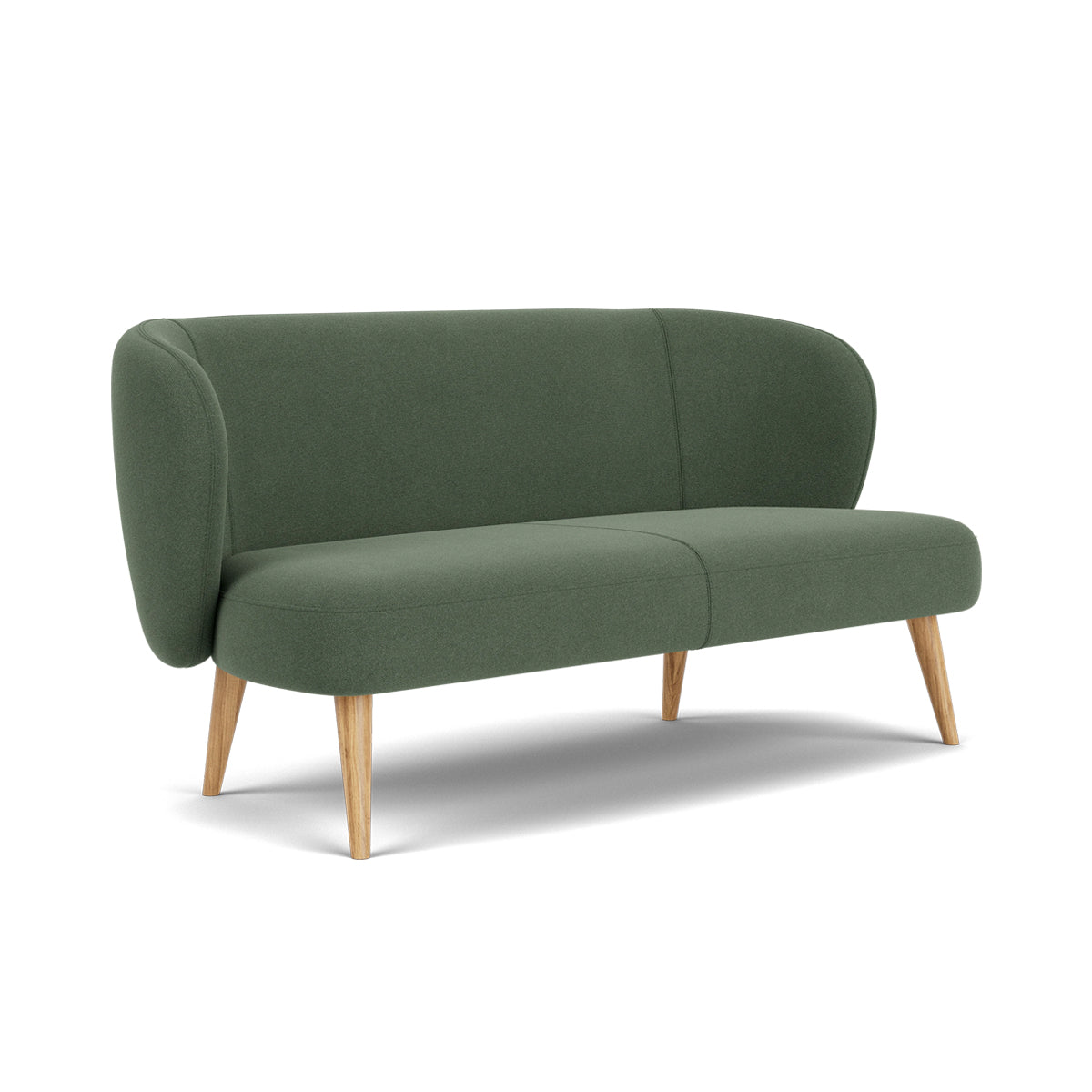 Kathleen Fabric 2 Seater Sofa - Modern Living Room Furniture for Small Spaces | Perfect for Apartments, Condos & Cozy Homes