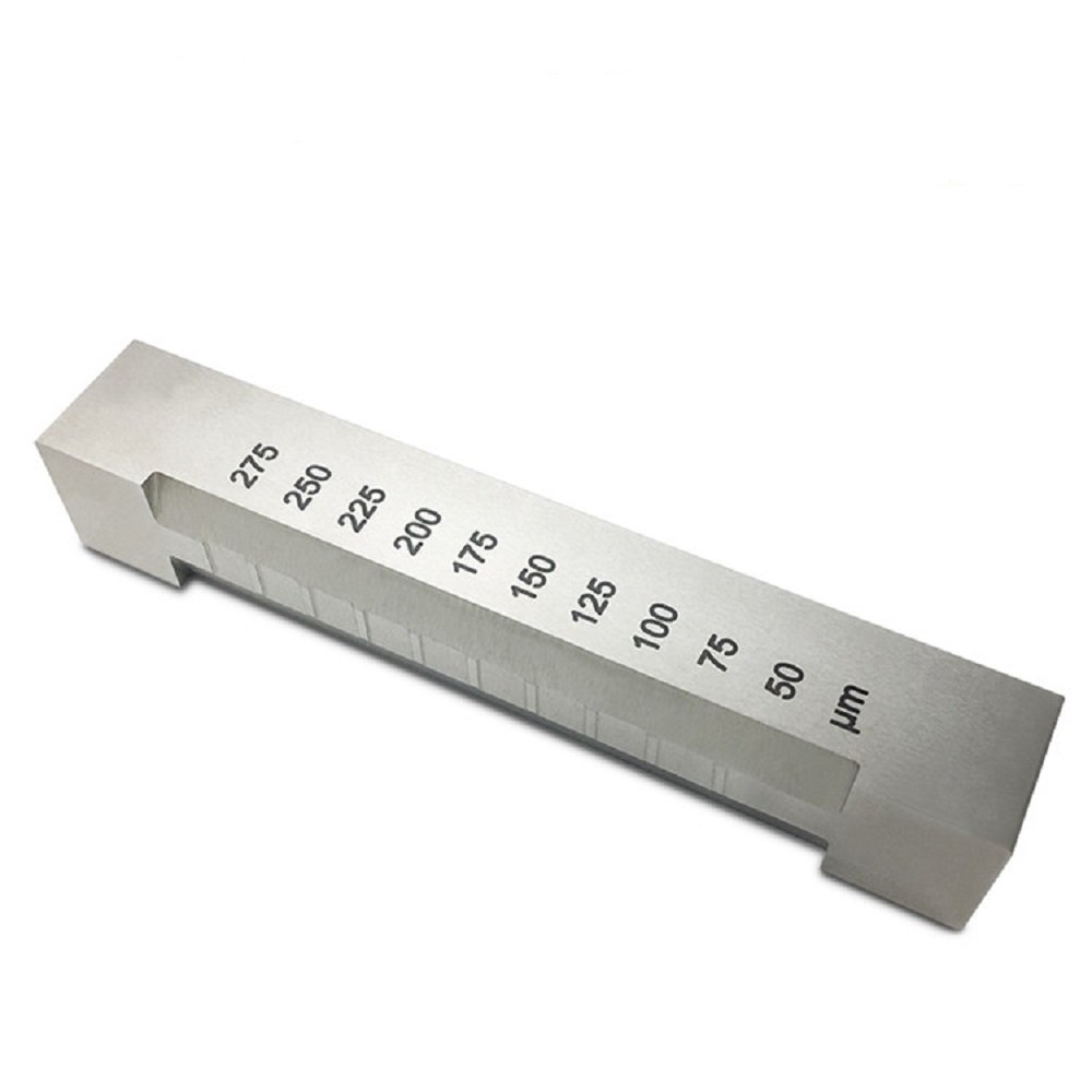 MXBAOHENG Stainless Steel Paint Coating Sag Tester - 650-875μm Sag Meter for Measuring Paint Sag Resistance | Perfect for Automotive, Industrial & DIY Painting Projects