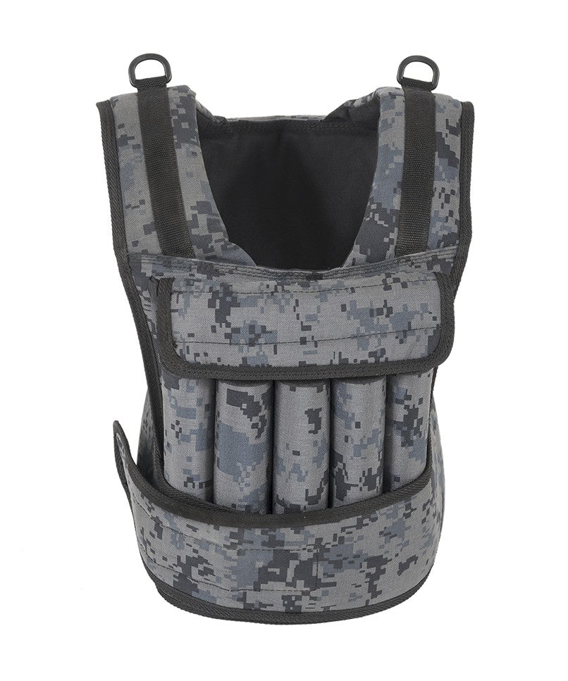 20kg Weight Vest for Strength Training & Fitness - Adjustable Weighted Vest for Running, CrossFit, and Workouts