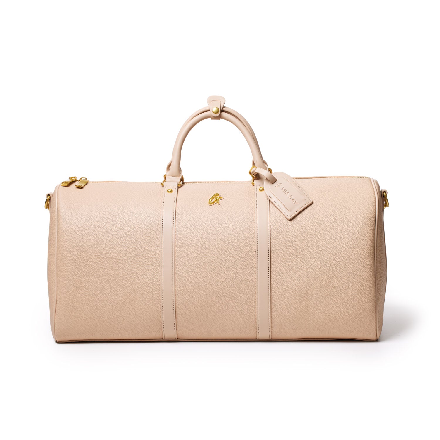 Pebble Duffle Bag in Nude - Stylish & Durable Travel Duffel for Gym, Work, and Weekend Getaways
