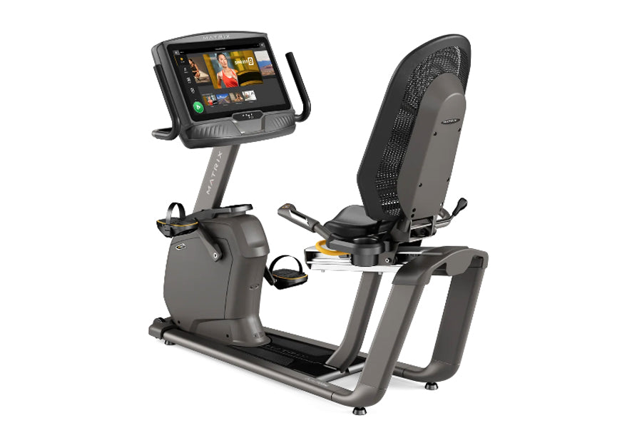 Matrix R50 Recumbent Exercise Bike - Comfortable Indoor Cycling Bike for Home Gym, Low Impact Workout Equipment (Ideal for Seniors, Physical Therapy & Home Fitness)