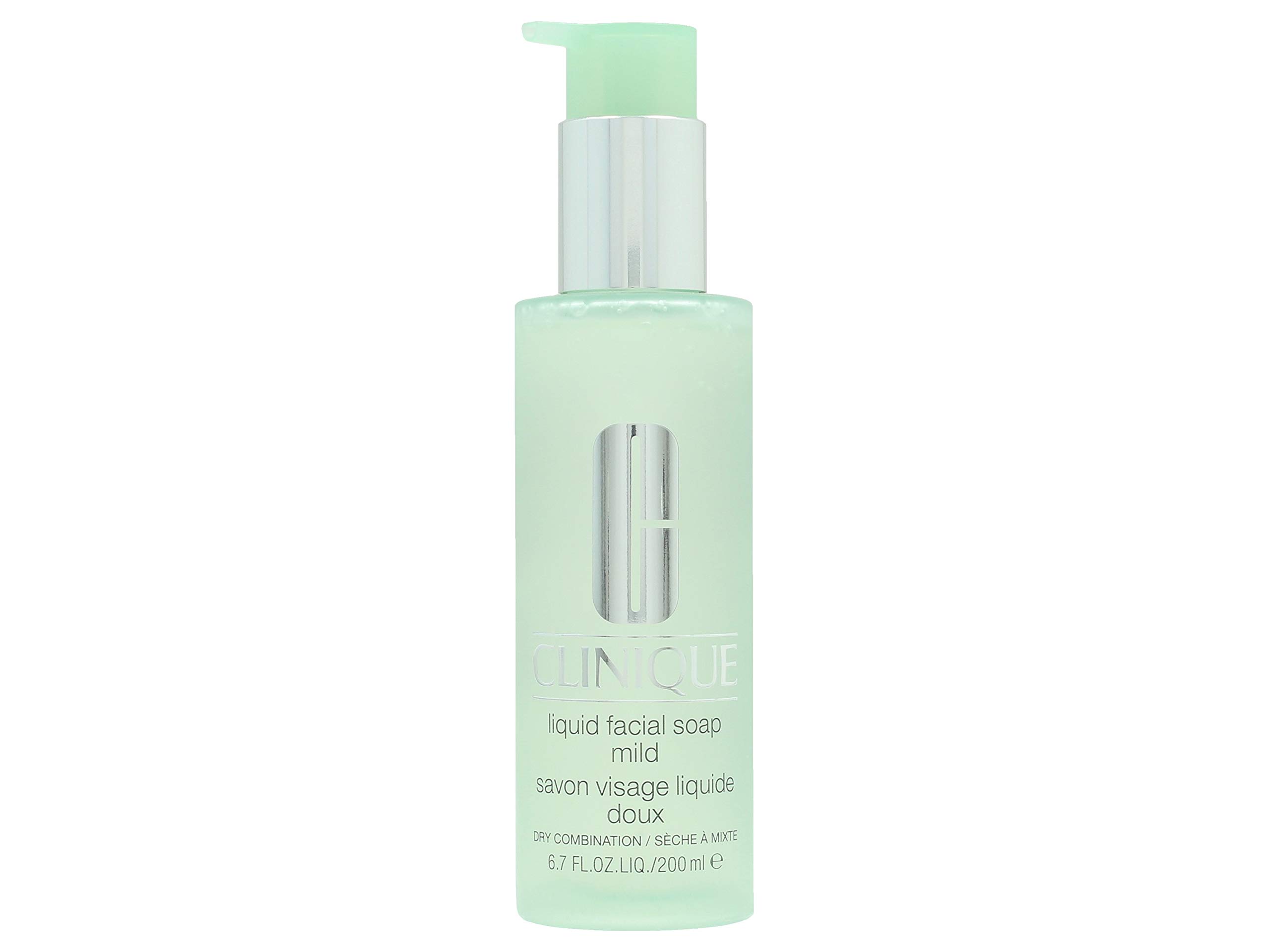 Clinique Liquid Facial Soap for Oily Skin - 6.7 oz Gentle Cleanser | Oil-Free Face Wash for Daily Skincare Routine | Perfect for Morning & Night Use