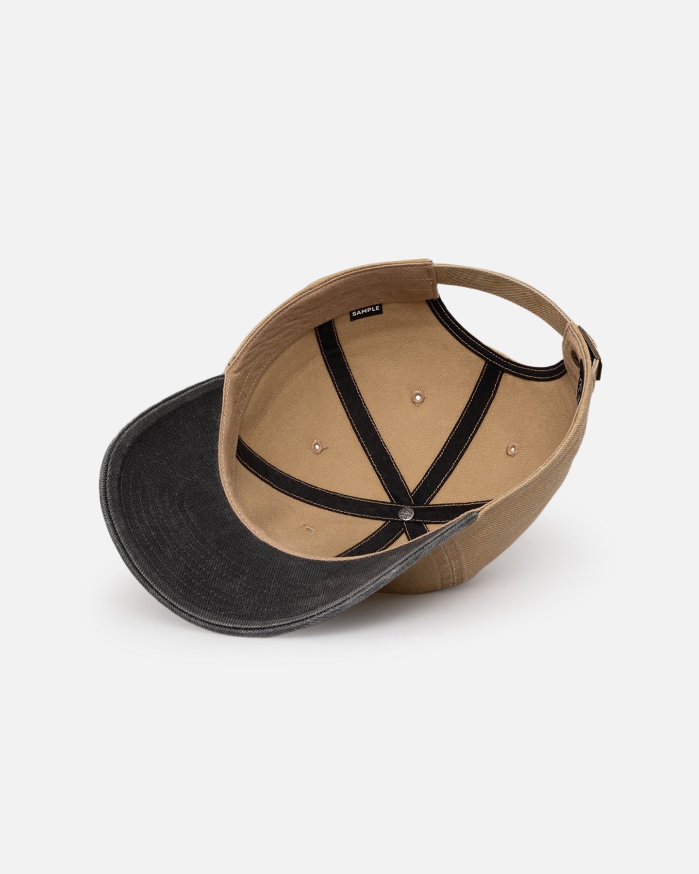 47 Brand Vegas Golden Knights 'Apollo Chain' 47 Clean Up Adjustable Strapback Hat - Khaki Snapback for Men, Women - Perfect for Sports Games, Casual Wear & Fan Gear Collection
