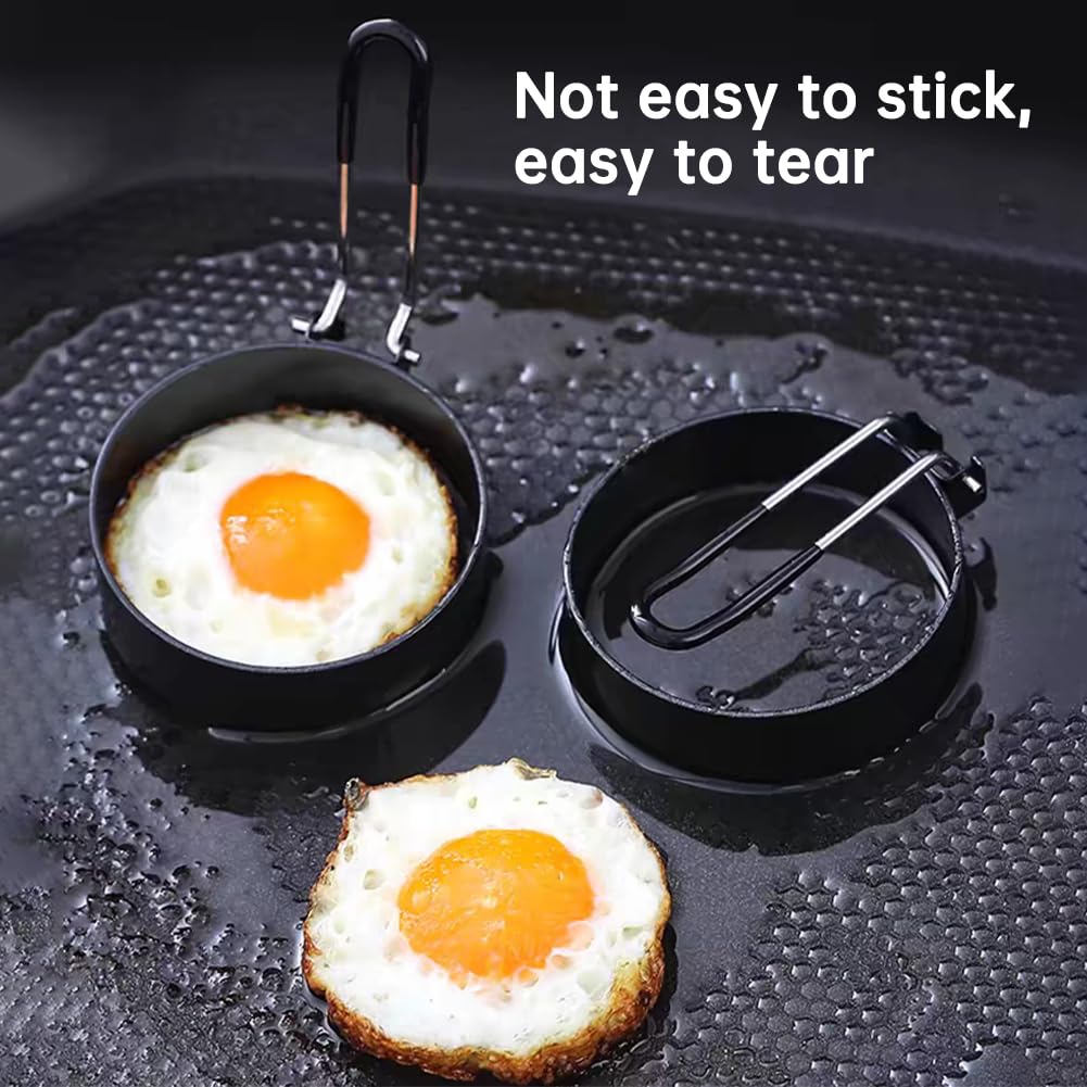 4pcs Nonstick Egg Rings Set - 3.5