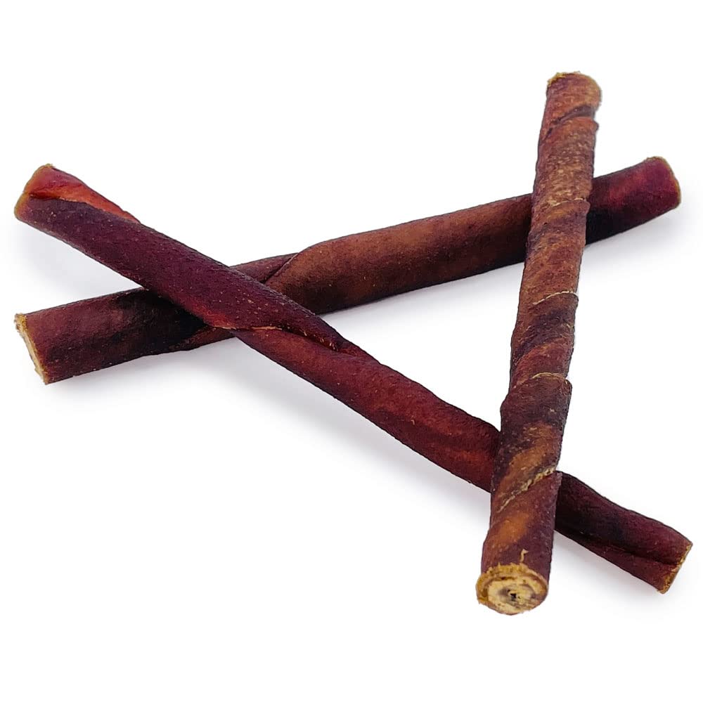 ValueBull USA 5-Inch Collagen Twists for Dogs - Natural & Safe Single Ingredient Chews, Long-Lasting Bully Sticks Alternative to Rawhide, 100-Count Bulk Pack for Hip & Joint Health, Skin & Coat Care - Perfect for Training, Teething, and Dental Hygiene