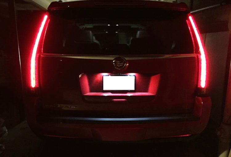 CANbus LED Turn Signal & License Plate Lights Kit for 2015+ Cadillac Escalade - Error-Free Installation, Plug & Play Upgrade for Daytime & Nighttime Driving