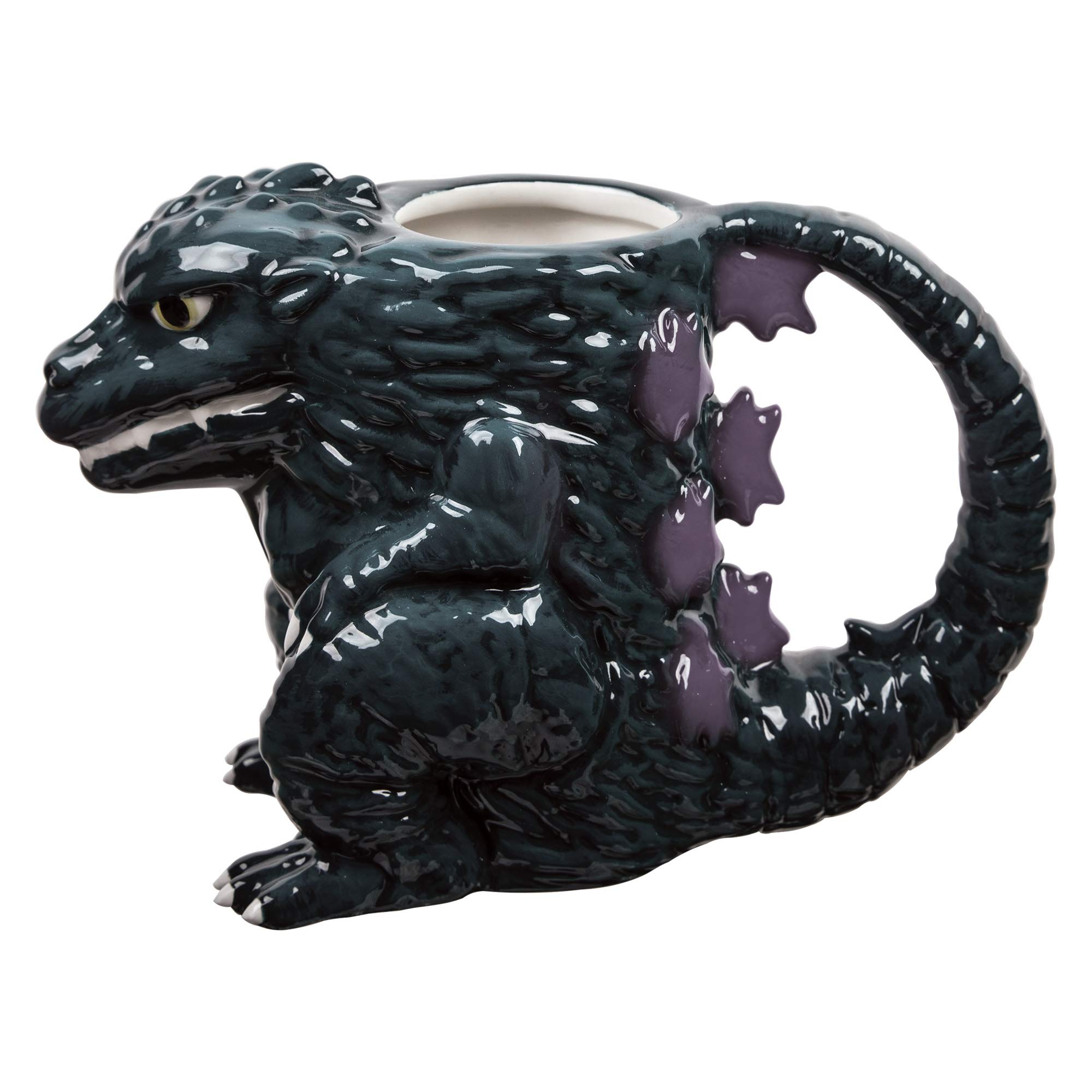 Godzilla Themed Ceramic Coffee Mug - Handcrafted Collectible Gift for Movie Fans & Home Decor