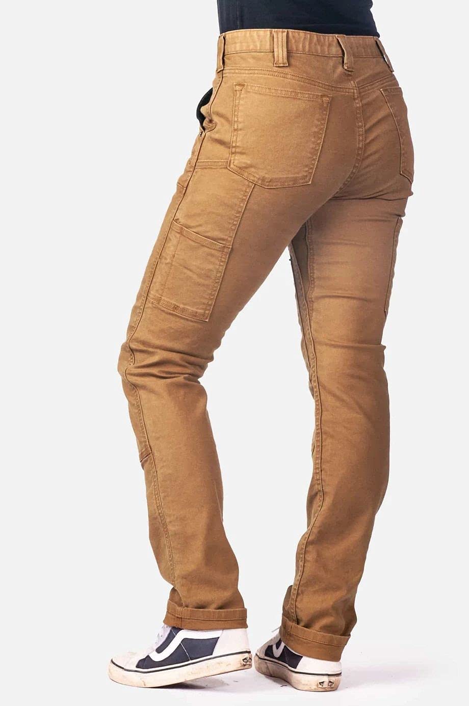 Dovetail Workwear Maven X Women's Cargo Pants - Slim Leg Fit with 10 Functional Pockets | Durable & Stylish Work Pants for Construction, Landscaping & Outdoor Activities