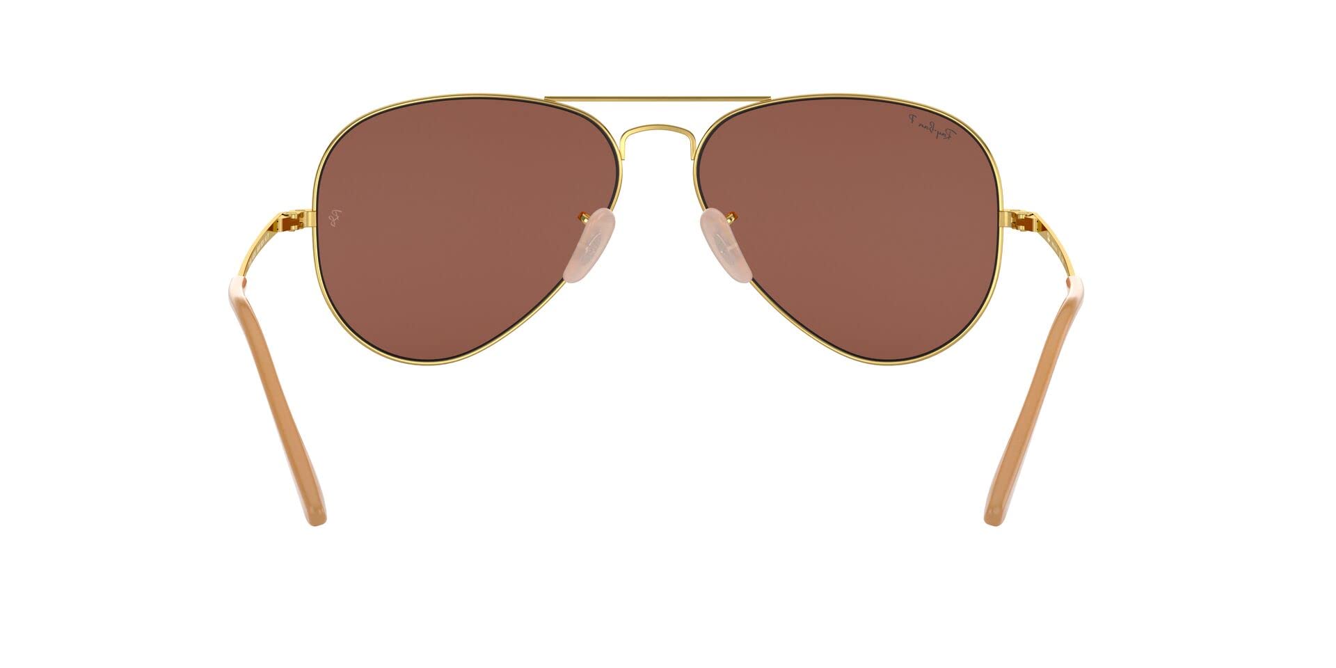 Ray-Ban RB3689 Aviator Metal II Sunglasses - Polarized UV Protection for Men & Women - Perfect for Driving, Travel & Outdoor Activities