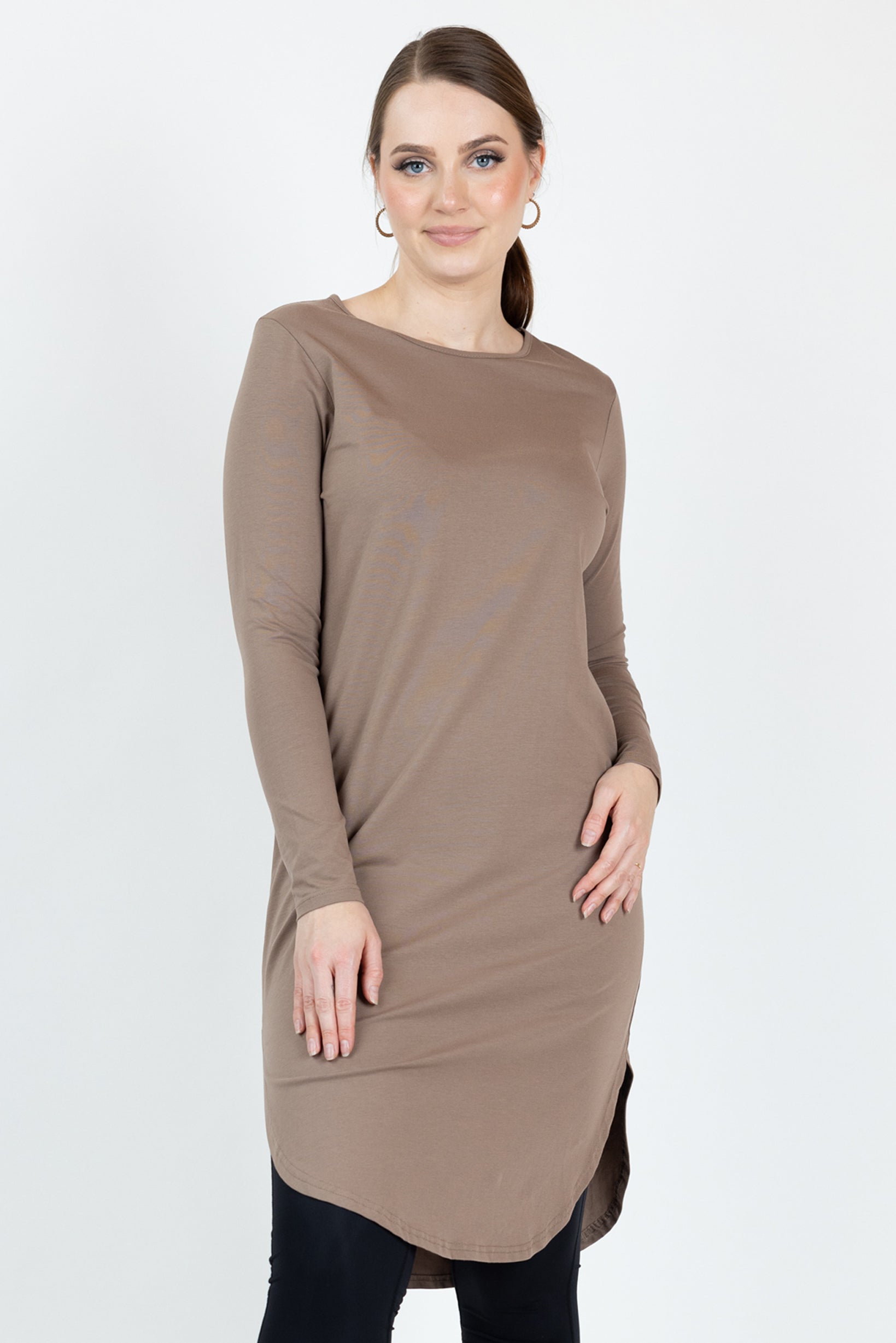 Jayla Midi Loop Top - Women's Fashion Knit Crop Sweater for Fall & Winter | Casual Outfit, Layering Piece, Office Wear