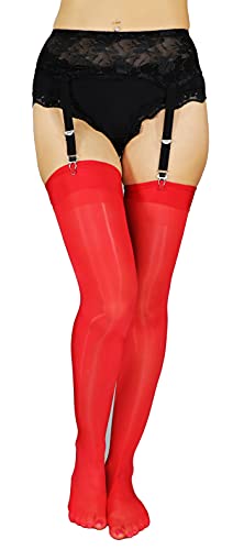 Red - Garter Stocking
