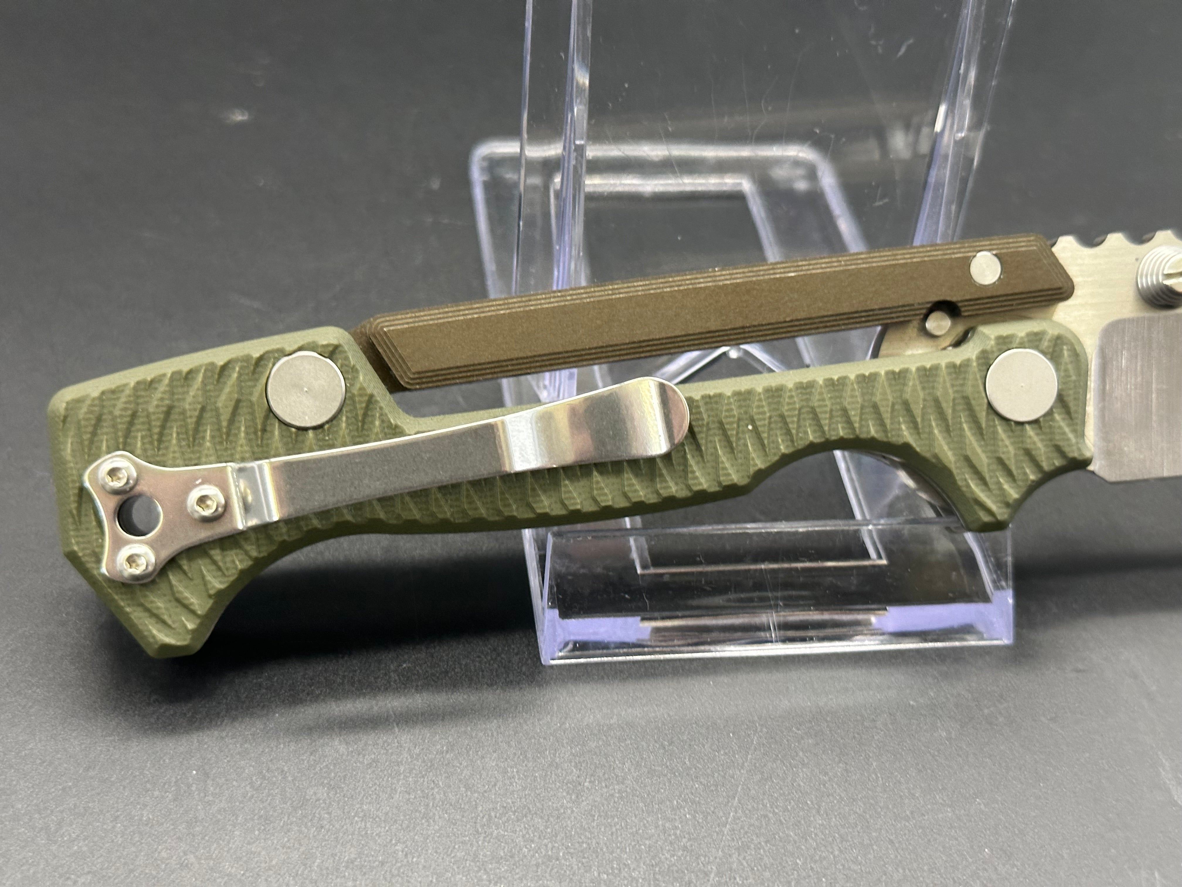 Cold Steel AD15 Tactical Folding Knife - High Carbon Steel Blade, Secure Locking Mechanism for Outdoor, Camping, and Survival Use