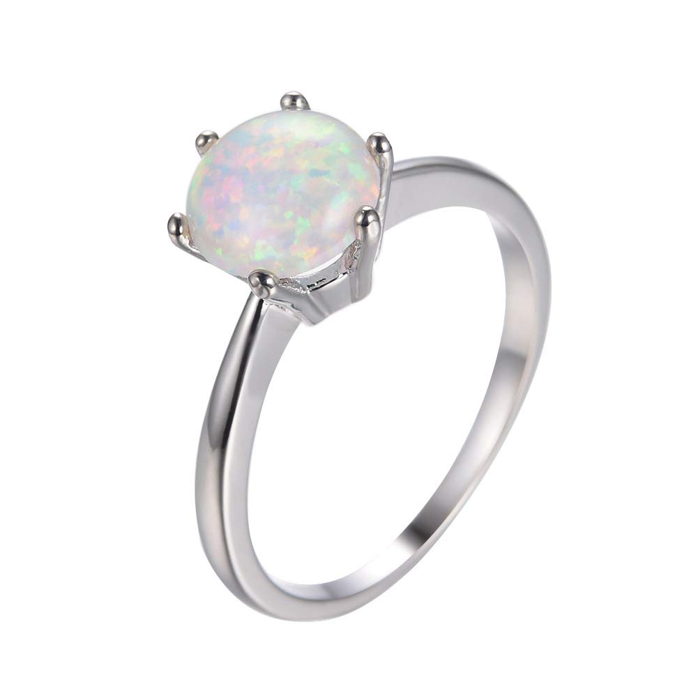 3 Carat Women's Diamond Engagement Ring - Six-Claw Starlight Solitaire Wedding Ring with Halo Setting | Perfect for Proposals, Anniversaries & Special Occasions
