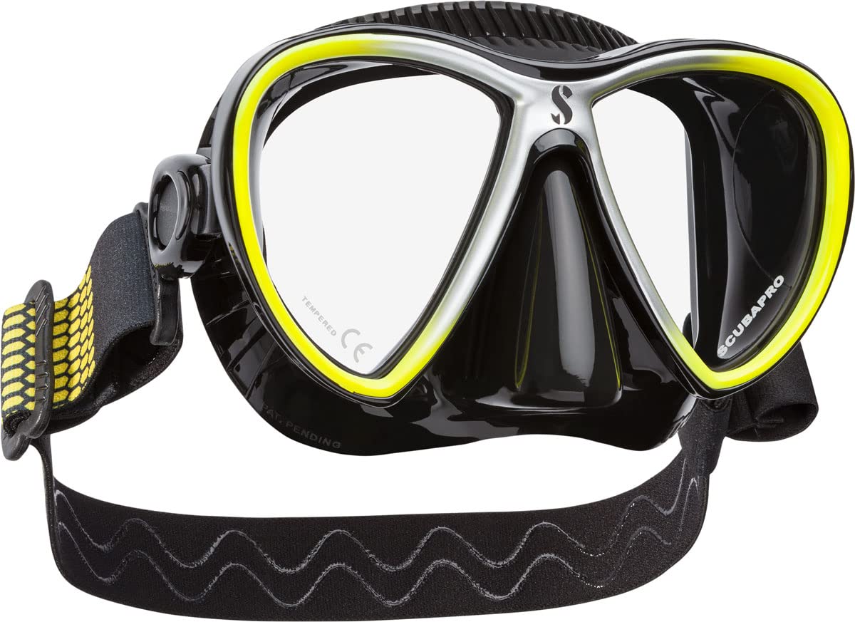 SCUBAPRO Synergy Twin Dive Mask - Premium Scuba Diving Gear for Clear Underwater Vision | Perfect for Snorkeling, Spearfishing & Professional Diving