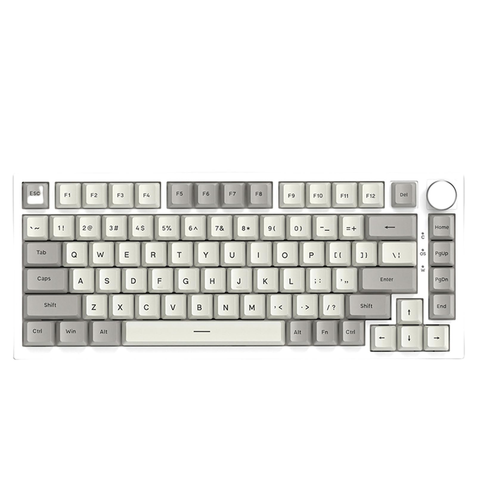 Xbiez 82-Key RGB Backlit Mechanical Gaming Keyboard - Programmable, Lightweight & Compact Wired Keyboard for PC, Laptop, Office - Perfect for Gaming, Typing & Workspace Efficiency