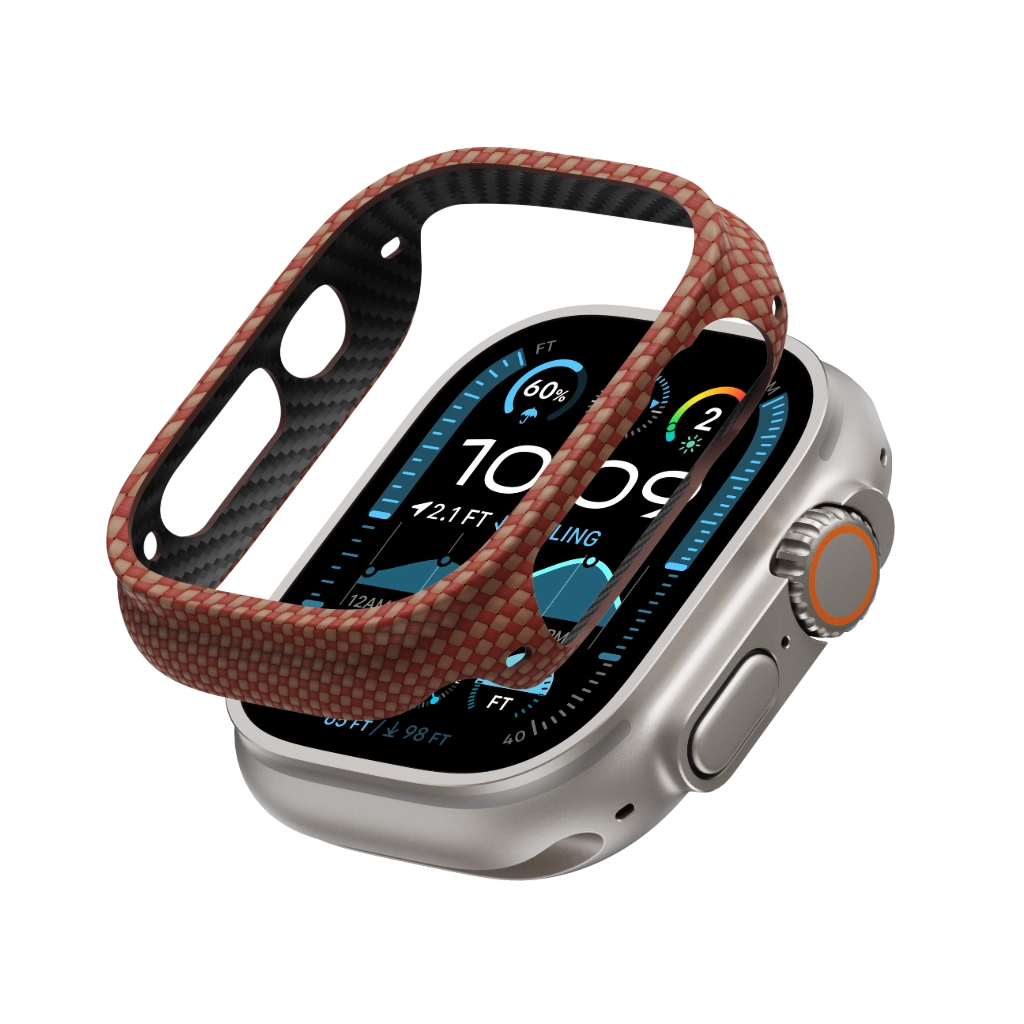 Durable Air Case for Apple Watch Ultra 2/Ultra/Series 10/9/8/7 - Shockproof & Scratch-Resistant Protective Cover for Outdoor Sports & Daily Use