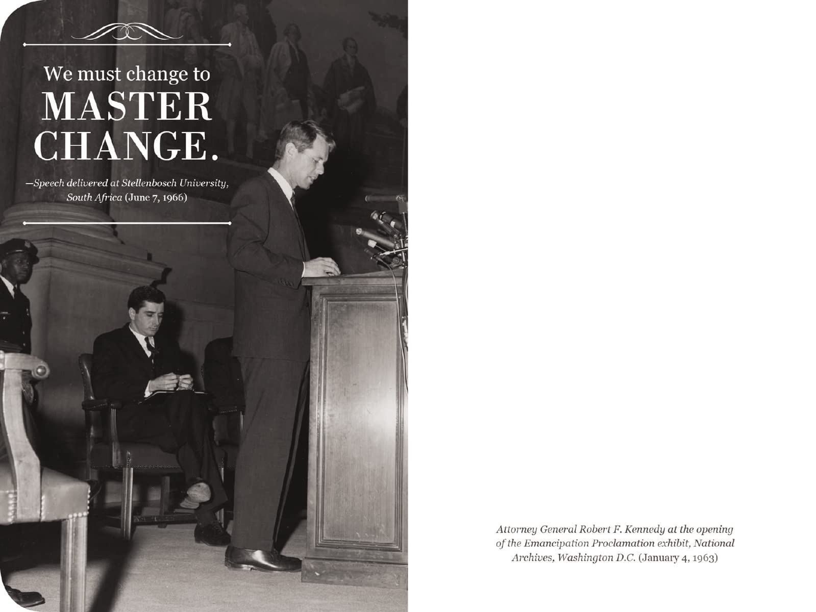 Robert F. Kennedy Signature Notebook - Premium Lined Journal for Writing, Note Taking & Inspiration | Perfect Gift for Students, Professionals & Creative Minds | Motivational Notebook for Daily Journaling, Ideas & Reflections