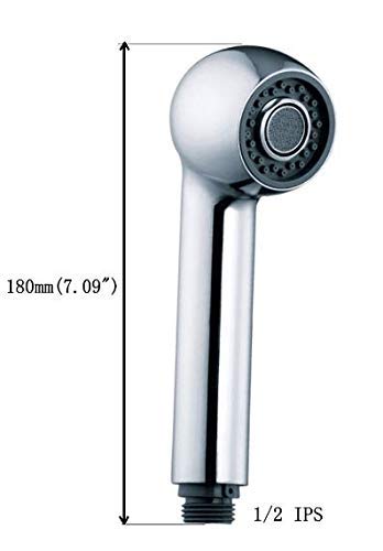 Brushed Nickel 2-Function Pull-Out Spray Kitchen Faucet Head with G1/2 Connections - Perfect for Bathroom & Kitchen Sink Faucet Replacement (Style 6) | Ideal for Washing Dishes, Filling Pots & Cleaning Sinks