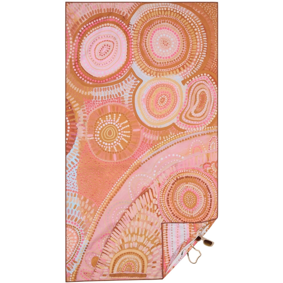 Pleiades Quick-Dry Sand-Free Beach Towel - Super Absorbent & Lightweight for Pool, Yoga, Travel, and Outdoor Activities