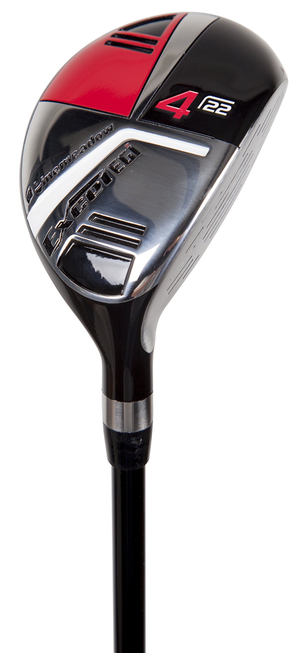 Pinemeadow Golf Men's Excel EGI Hybrid Club - Graphite Shaft, 22-Degree Loft, 4 Iron Replacement, Regular Flex - Perfect for Mid-Handicap Golfers & Course Play