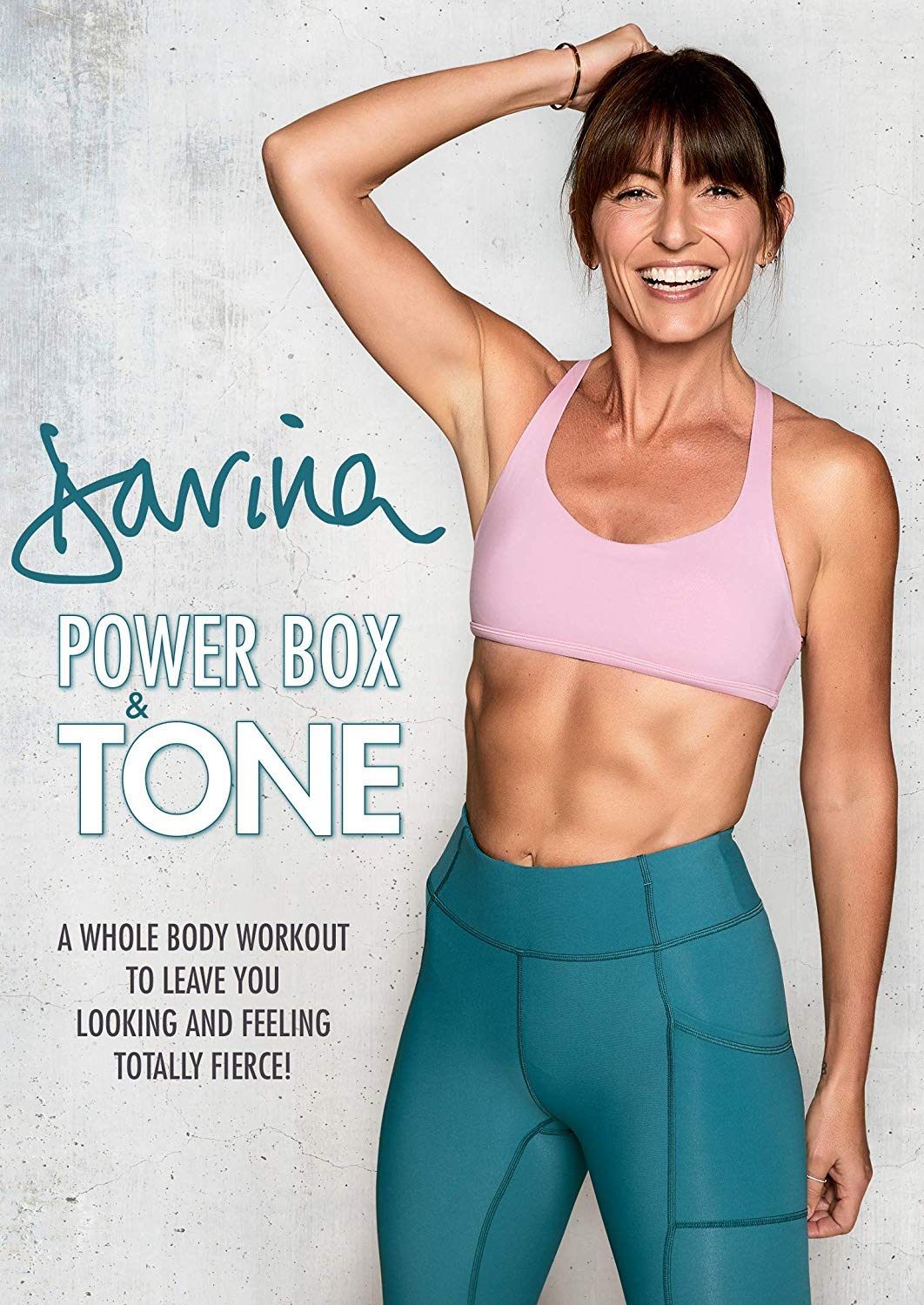 Davina: Power Box & Tone Workout DVD - Full Body Fitness Training for Women (2018) - Perfect for Home Gym, Weight Loss & Toning Exercises