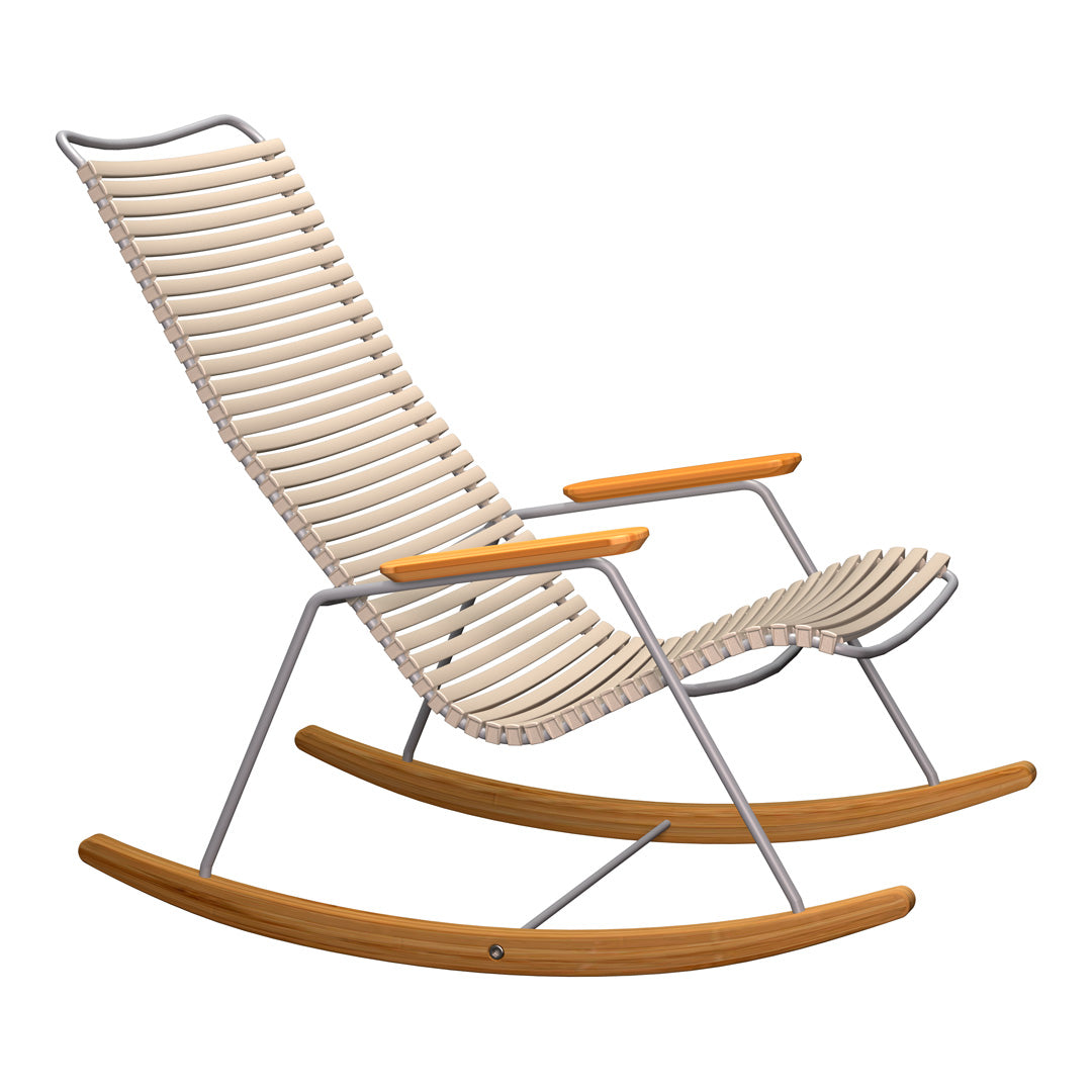 Best Outdoor Rocking Chair for Patio, Garden & Backyard - Durable All-Weather Wicker Furniture with Cushions - Perfect for Relaxing, Reading & Enjoying Nature