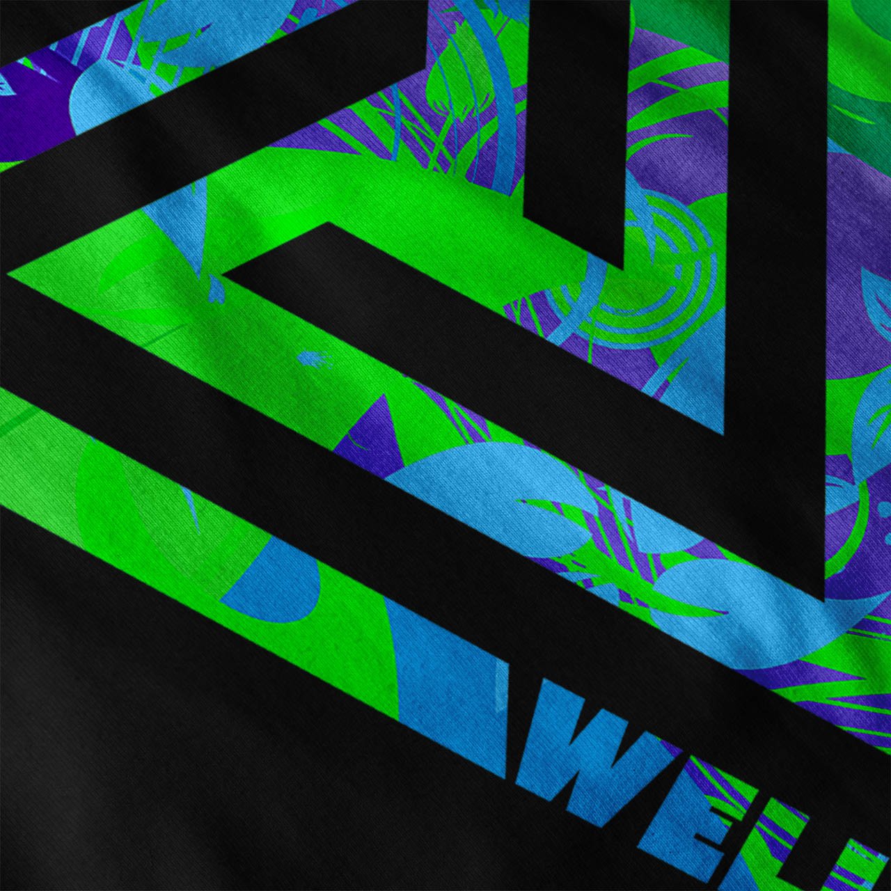 Wellcoda Modern Symbolism Abstract Print Men's Hoodie - Stylish Pullover Sweatshirt with Artistic Back Design for Casual Wear & Street Fashion