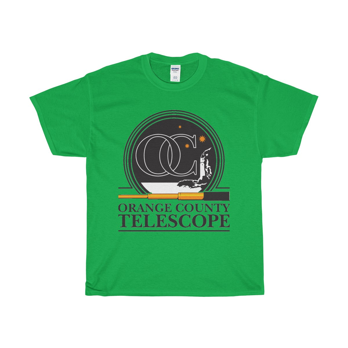 OC Telescope Tee - Comfortable Cotton T-Shirt for Stargazing & Astronomy Enthusiasts | Perfect for Outdoor Camping & Casual Wear