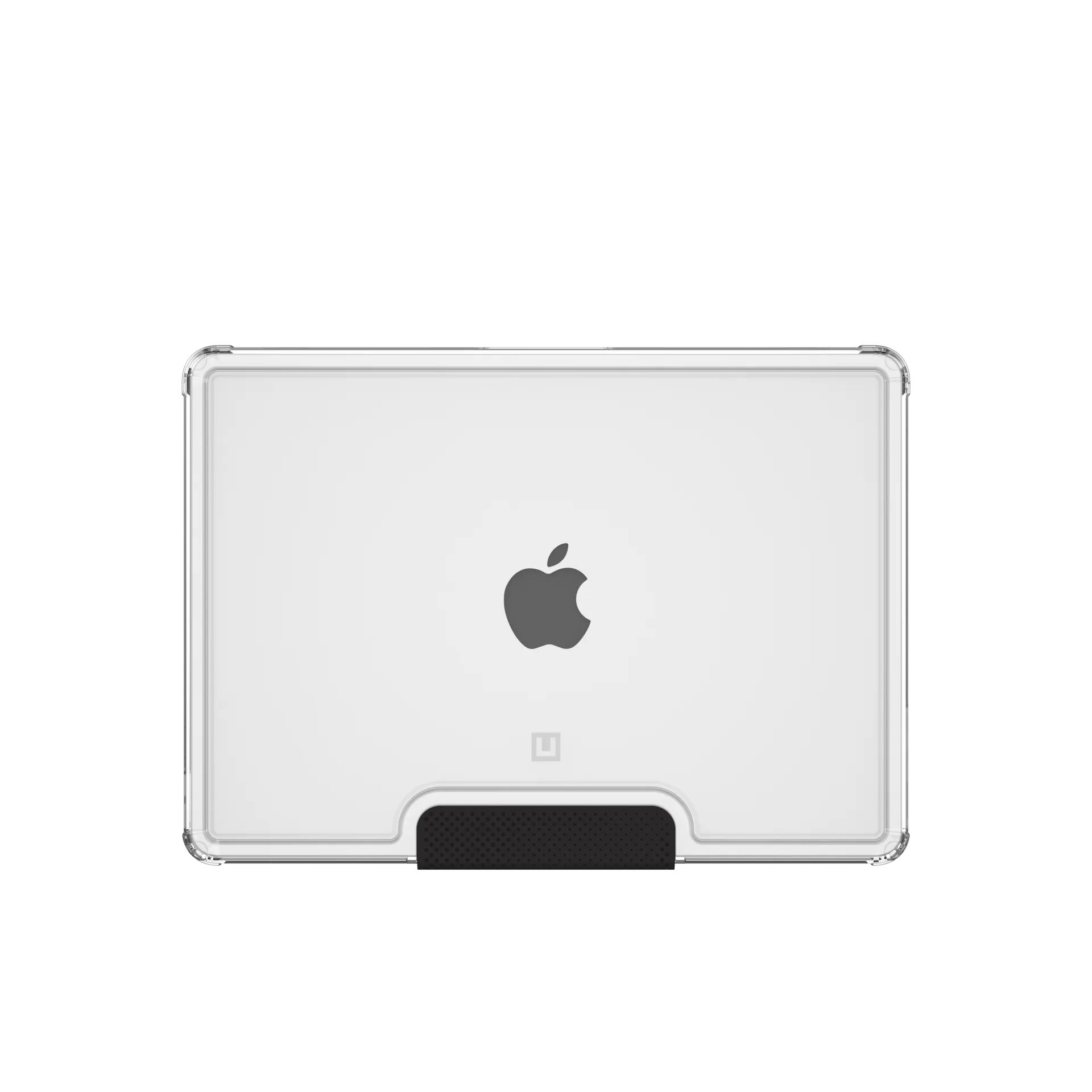 UAG U Lucent Protective Case for MacBook Air 13 M2 (2022 Model) - Ice/Black | Slim Durable Cover for Work, Travel & Everyday Use