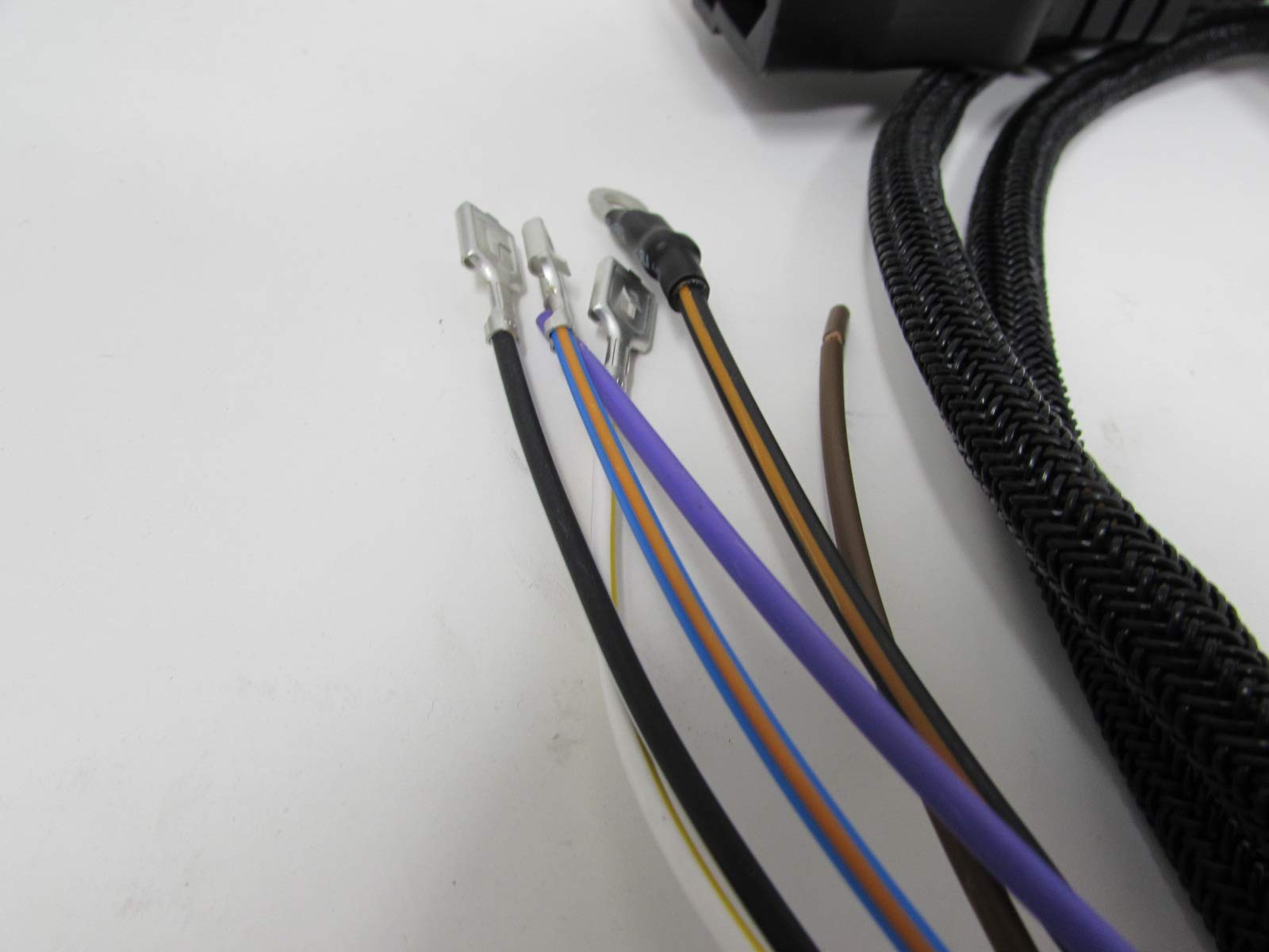 Western Fisher Blizzard 11 Pin Plow Side Light Wiring Harness 3 Plug - Compatible with 26347/26377 - Heavy Duty Snow Plow Lighting Kit for Trucks & ATVs - Perfect for Winter Road Maintenance & Off-Road Adventures