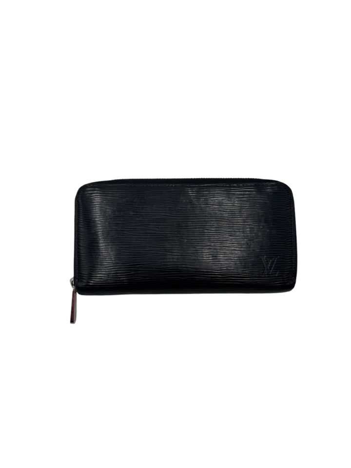 Authentic Louis Vuitton Epi Leather Zippy Wallet for Women & Men - Luxury Slim Credit Card Holder with Multiple Pockets - Perfect for Travel, Business & Everyday Use