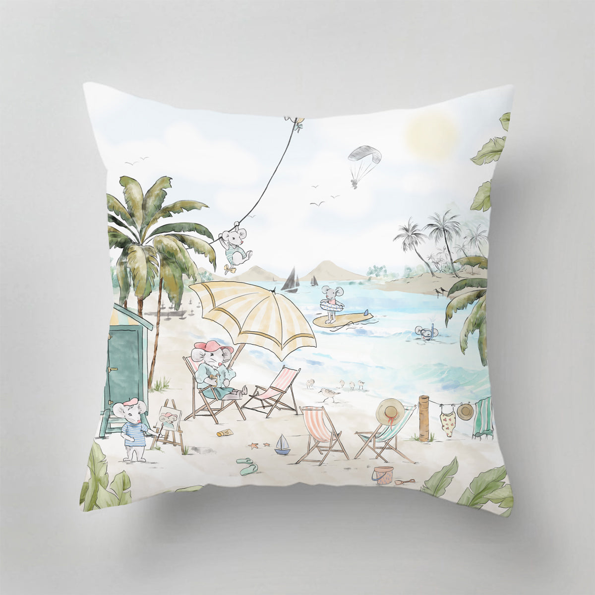 Soft and Comfortable Indoor Pillow for Home Decor - Perfect for Living Room, Bedroom, and Sofa Use