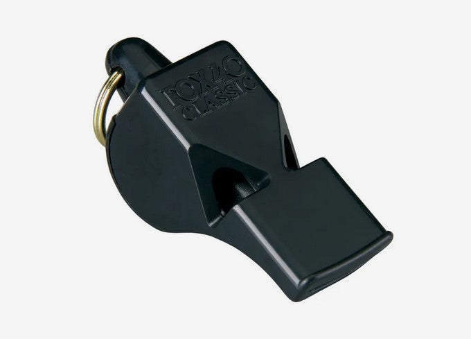 Fox 40 Classic Whistle with Lanyard - Loud Referee Whistle for Sports, Coaching, Lifeguards & Emergency Situations