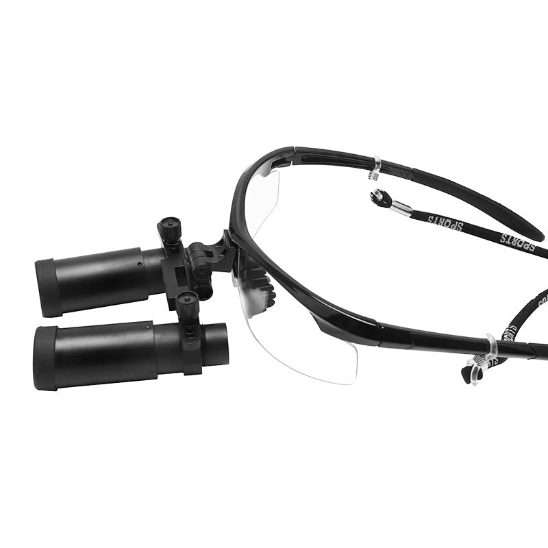 6X Binocular Magnifier Loupes for ENT & Ophthalmology - Professional Surgical Magnifying Glasses for Dentists, Jewelers & Hobbyists | Perfect for Precision Work & Detailed Inspections