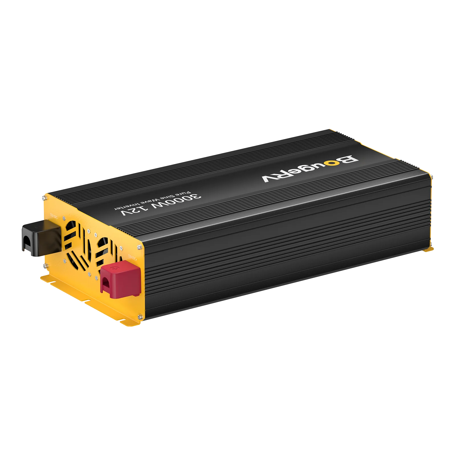 BougeRV 3000W 12V Pure Sine Wave Power Inverter with Bluetooth for RV, Camping, Off-Grid Solar System & Home Backup Power