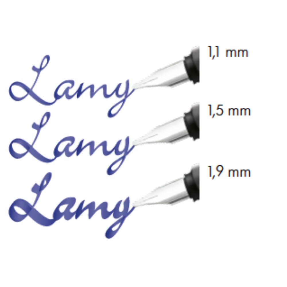 LAMY Z50 Steel Nib Replacement - Compatible with Fountain Pens for Smooth Writing - Perfect for Calligraphy, Note-Taking & Office Use