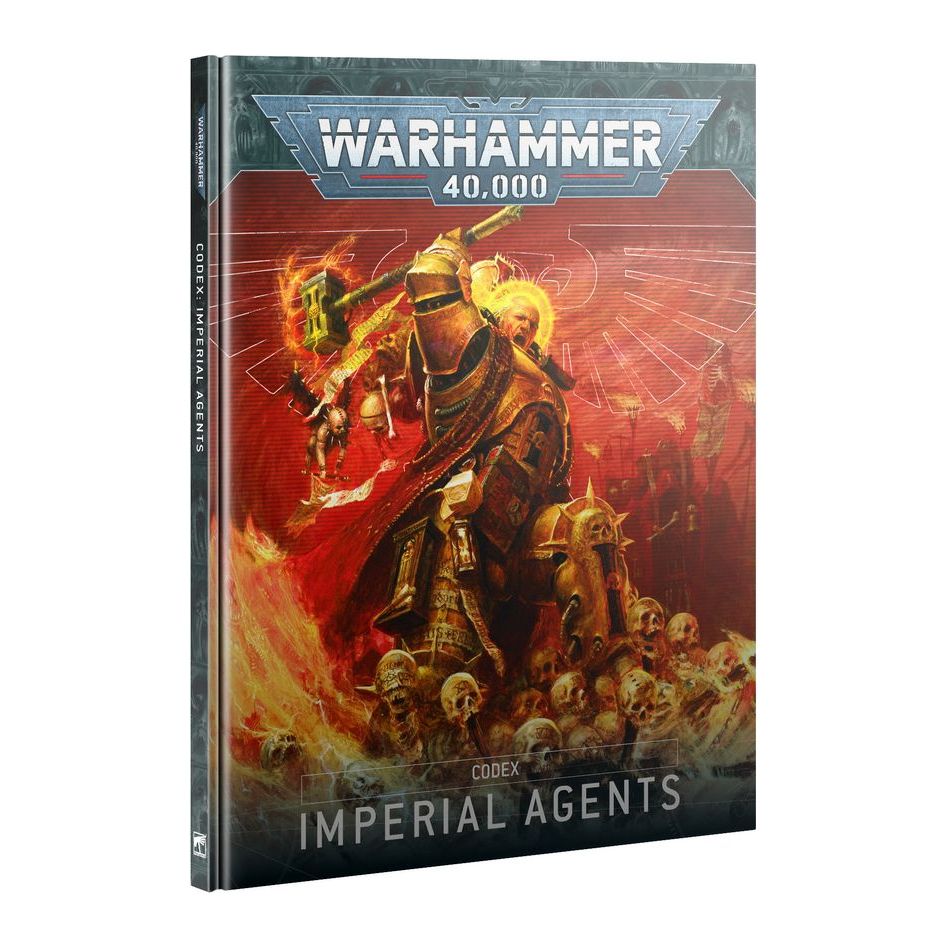 Codex: Imperial Agents - Warhammer 40K Tabletop Game Expansion | Collectible Miniatures & Rulebook for Wargaming Enthusiasts | Perfect for Competitive Play & Narrative Campaigns