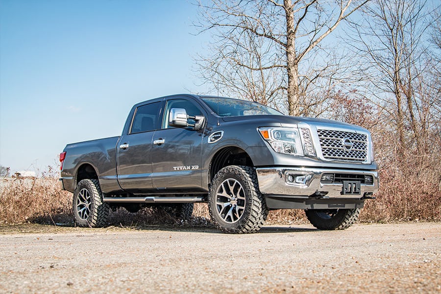 2 Inch Lift Kit for Nissan Titan XD 2WD/4WD (2016-2024) - Heavy Duty Suspension Upgrade | Off-Roading, Towing & Improved Ground Clearance