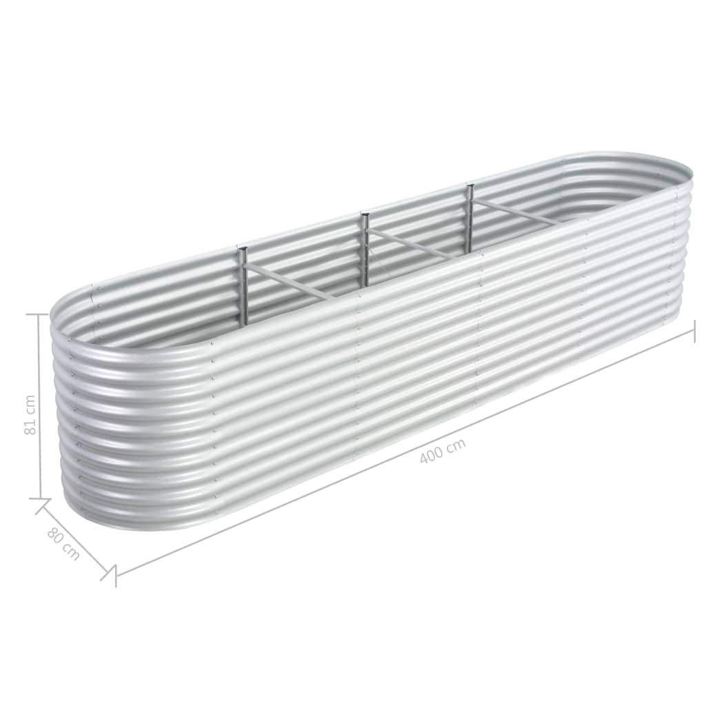 Galvanized Steel Raised Garden Bed 157.4