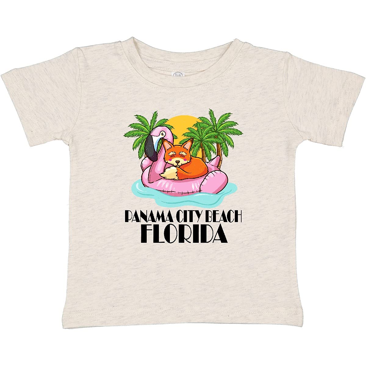 Inktastic Panama City Beach Vacation Baby T-Shirt - Cute Florida Travel Souvenir Gift for Infants & Toddlers - Perfect for Beach Trips, Family Vacations & Summer Outfits