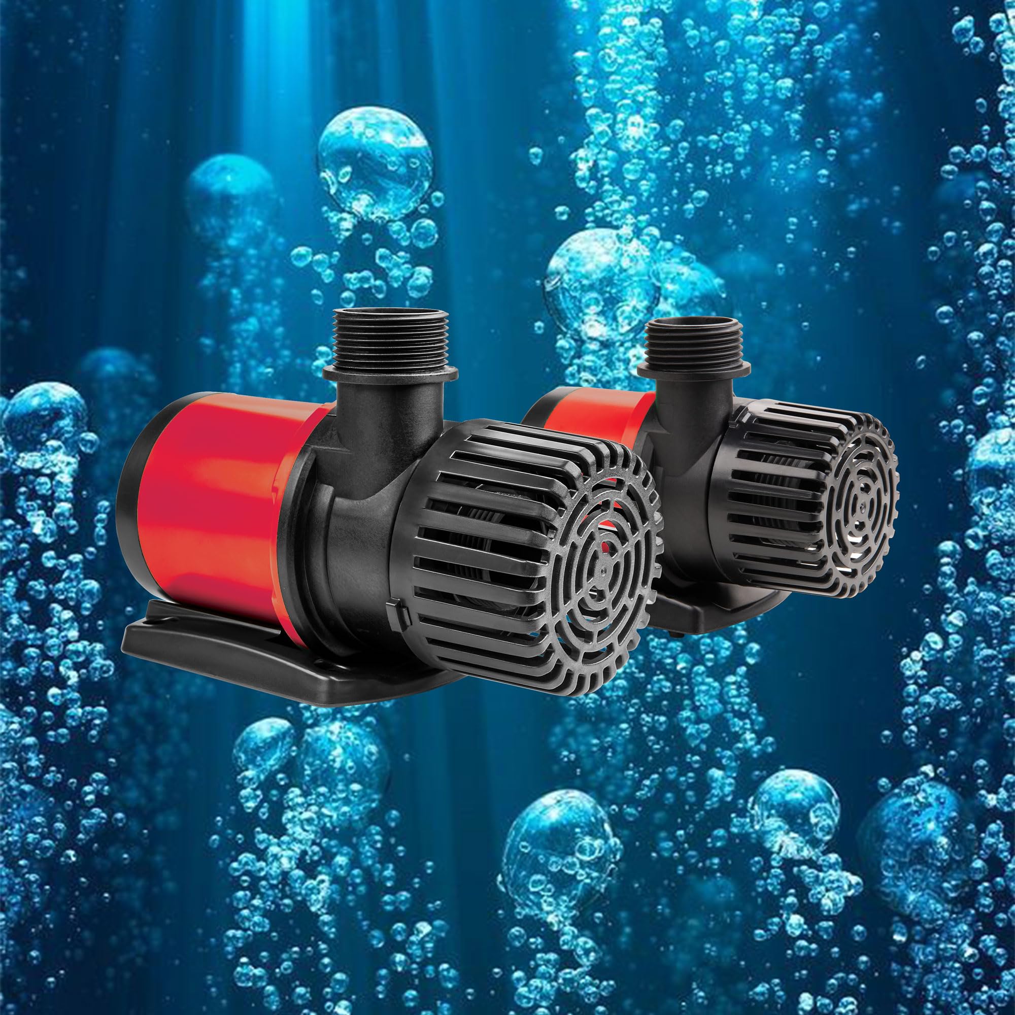 Aquatop MWP-1500 MaxFlow DC Water Pump with Controller - 1479 GPH High Flow Submersible Pump for Aquariums, Ponds, Hydroponics & Water Features