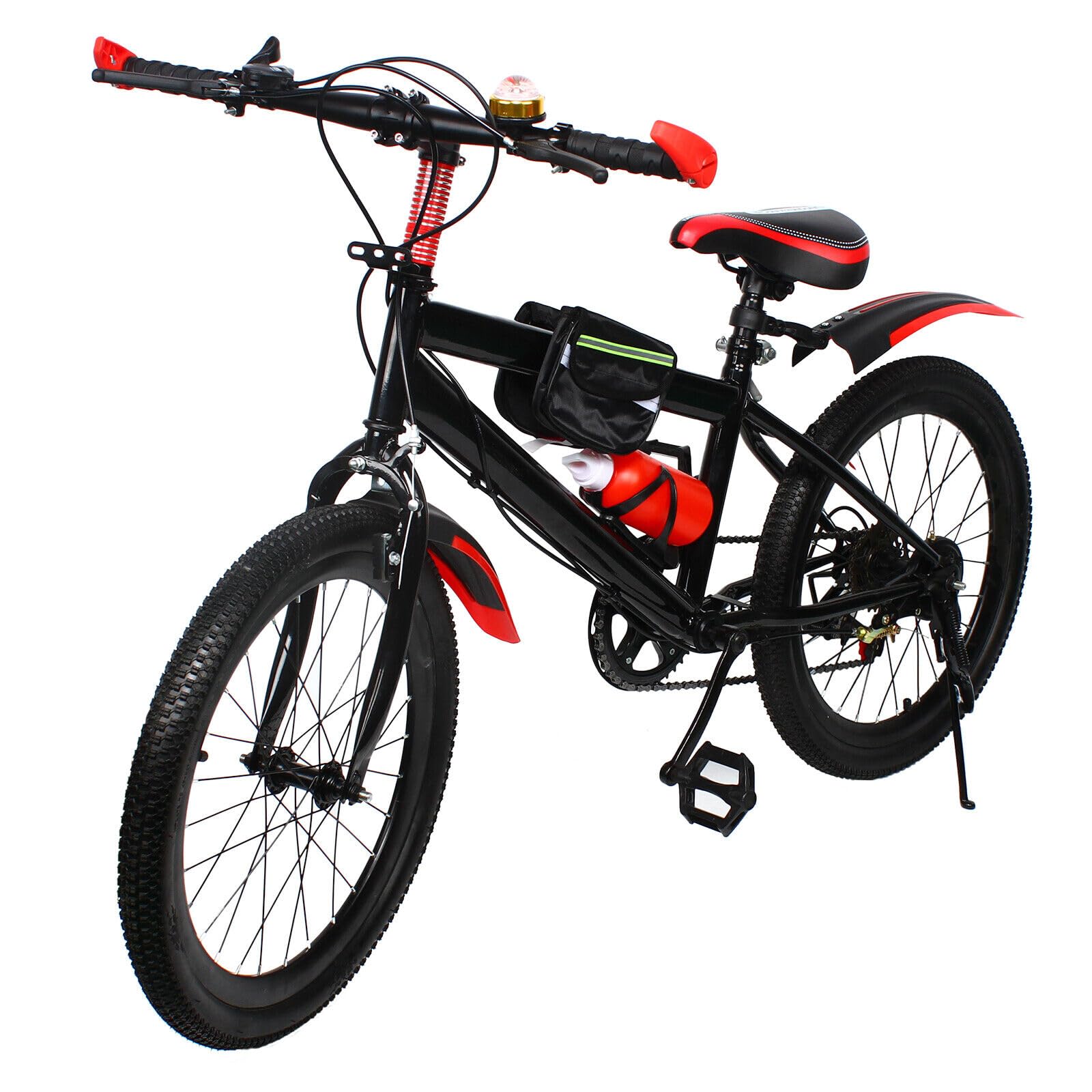 **20 Inch Kids Bike for Boys & Girls - High-Quality Carbon Steel Mountain Bike for Outdoor Adventures, Sports & Family Rides**    (Note: This optimized title includes:   1. Primary keyword 