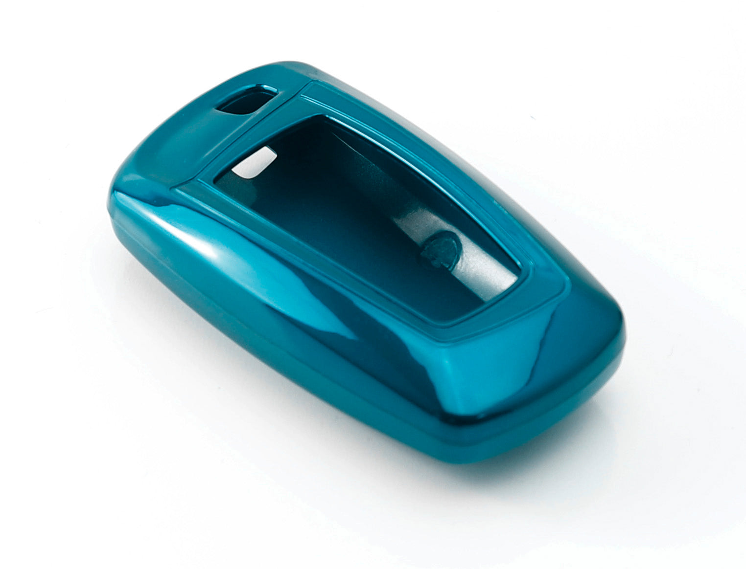Glossy Blue Smart Key Fob Shell Replacement for BMW 1 2 3 4 5 6 7 X3 Series - Exact Fit, Durable & Stylish Car Key Cover - Perfect for Daily Use, Travel & Protection